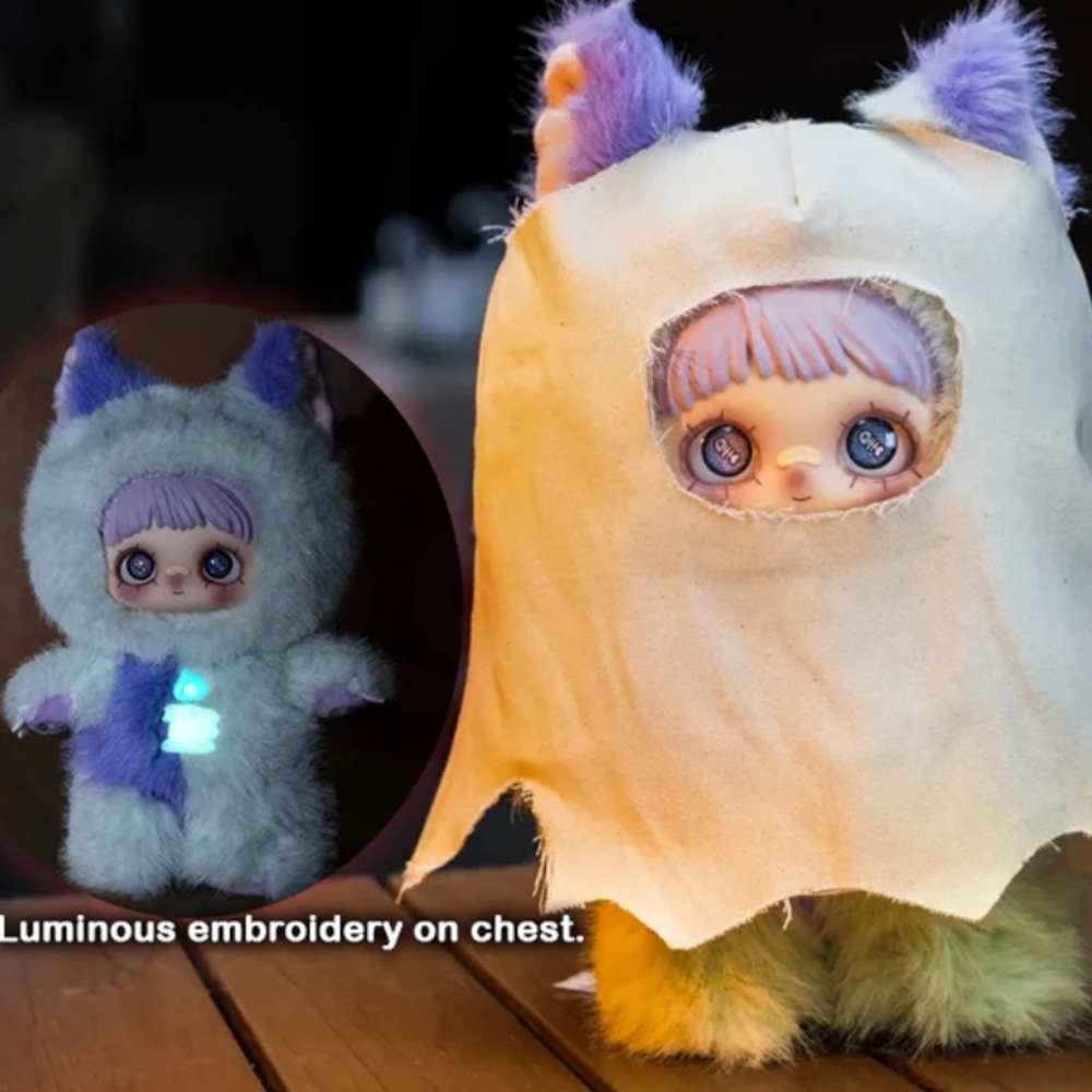 MayMei Dark Forest Series Plush Blind Box- GHOST‎ ELDA - NIB